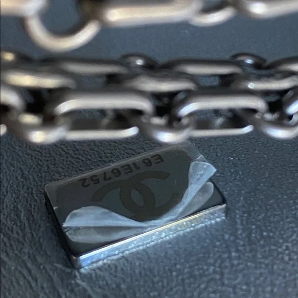 SOLD Chanel mini 2.55 in metallic leather - Picture 11 of 14